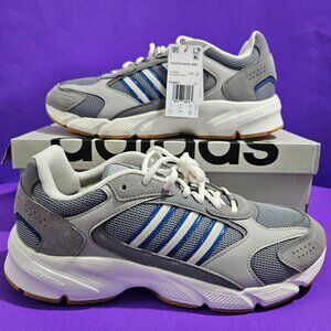 NEW Adidas CRAZYCHAOS 2000 Men's Size 12 Running Shoes Gray Blue White IG4405